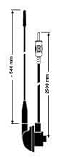 Produkt-Bild: Antenne Universal Hirschmann AUTA 200 CITROEN FIAT PEUGEOT LANCIA DUMMY