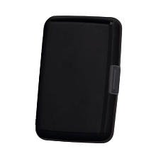 Aluma Wallet Indestructible Aluminum Wallet- Black