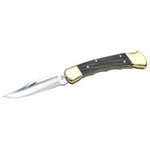 Buck 110FG Folding Hunter with Finger Grooves, Lockback Folding Knife by Buck Knives