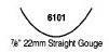 7/8" STRAIGHT GOUGE