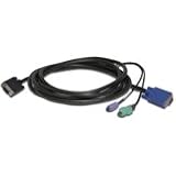 Avocent LCD Console KVM Cable 2.74m 1 x HD 15 1 x HD 15, 1 x mini DIN (PS/2), 1 x Type A USB Black 11BPGyPNrwL. SL160 Avocent LCD Console KVM Cable 2.74m 1 x HD 15 1 x HD 15, 1 x mini DIN (PS/2), 1 x Type A USB Black