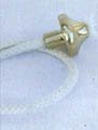 Brass Tube Wick Holder & Wick