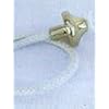 Brass Tube Wick Holder & Wick - Set of 2
