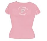 Baseball T-Shirt - Pittsburgh Pirates Pink Women's Top