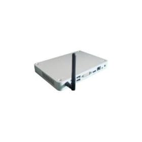 205291: Foxconn NetBox-nT330i Ultra Small Form Factor Intel Atom (330) 1.6GHz nVidia MCP7A-ION LAN Barebone (White) (330I)