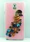 "Crystal Fashion" Crystal Studded Lovely Peacock Charm Hard Shell Cover for Samsung Galaxy Note 3 (YXZ-N3-01)