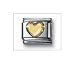 Jewelry : Heart (raised) No Color Classic Gold, Italian Charm by Nomination Charms