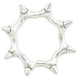 Large Claw Nipple Ring Shield Piercing Jewelry 16mm hole 14g 7/8