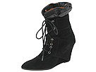 Givenchy 584960 | Women's Dress Lace-up Boots Black Suede
