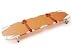 Ferno Model 11 Emergency Folding Stretcher with Wheels - Orange
