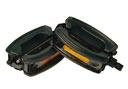11BSG1uBC L. SL160  Nirve Classic Bow Pedals 1/2 Black Bike Cruiser