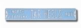 Steel Street Sign: NORTH CAROLINA TAR HEELS AVE