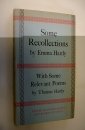 Some Recollections. First Edition.