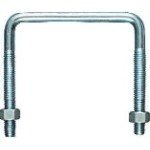 Lumber Size Square U Bolt, 4