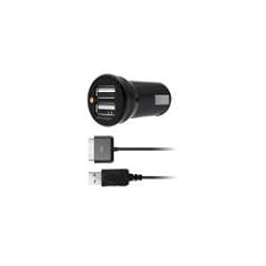 Kensington PowerBolt Duo: Zweifach USB Autoladeadapter f�r iPhone, iPad, iPod und andere USB-Ger�te, 1x 2.1A, 1x 1A