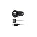Kensington PowerBolt Duo: Zweifach USB Autoladeadapter f�r iPhone, iPad, iPod und andere USB-Ger�te, 1x 2.1A, 1x 1A