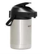 BUNN 36725.0100 Airpot Stainless Steel Finish 3.8 LITER-6/CASE Server and Thermal Carafe