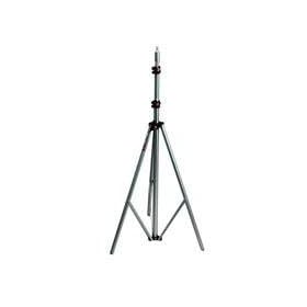 Norman #LS-224-1 9'-5 General Purpose Lightstand with 5/8 Mounting Stud, 4 Section with 3 Risers, Chrome.