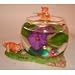 2x Fish Bowl Aquaglobez Unique Betta Fish Tank Aquarium Bowl Cat Tells