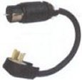 Construction Electrical Products, 2' 30A 125/250V Straight to 50A 125/250V Twist