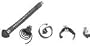Electric Eel Mfg Co 5Pc Model C Tool Set C-Ts-R Drain Snakes/Augers Electric