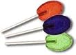 Sugar Free Assorted Fruit Lollipops, Individually Wrapped, Kosher & Gluten Free - 1 lb