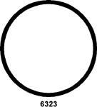 O-Ring - 1/16" Wall, 1-3/4" OD x 1-5/8" ID (R76)