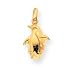 14k Puffed Penguin Charm