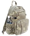 Woodland Camouflage Vintage Military Book Bag Backpack