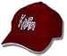 KORN - Plastic Logo - Maroon Biodomes Baseball Cap