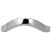 Contours Band Ring In 18 Carat White Gold
