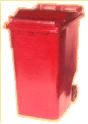 Outdoor Living : Wheelie Bin - Red - 360L - Free Delivery