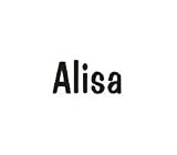 Clearly Charming Name Alisa RED HEART Laser Italian Charm Link
