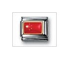 China Flag Mix Classic Enamel, Italian Charm by Nomination Charms