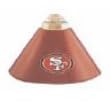 San Francisco 49ers 3pc SWAG METAL SHADE POOL BILLIARD TABLE LAMP LIGHT