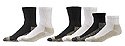 Aetrex Copper Sole Socks Athletic - CREW - White -