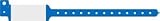 10“ Adult/Pediatric Blue Imprinter Tri-Laminate Wristband, 500 pcs/Box