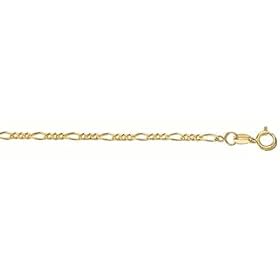 14KGoldFigaroChainBracelet,Anklet,orNecklace,1.9mmwide