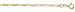 14K Gold Figaro Chain Bracelet, Anklet, or Necklace, 1.9mm wide
