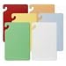 San Jamar CB101212WH Cut-N-Carry Co-Polymer Cutting Board, 12" Length x 10" Width x 1/2" Thick, White