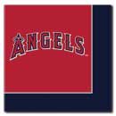 Los Angeles Angels Lunch Napkins (24) Party Supplies