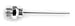 LEGACY 1KUF8 Air Gun Needle Nozzle, 1/8 MNPT, 3 In L