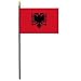 Albania Miniature Flag