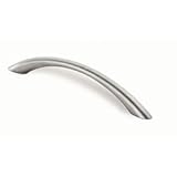128mm CTC Plastic Brushed Nickel Finish Polaris Pull
