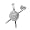 Knitting Charm - Sterling Silver