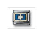 Nautical Letter P Mix Classic Enamel, Italian Charm by Nomination Charms