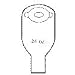 Search : OVAL "B" PRECUT DRN PCHES, FLAT, 1 1/8" X 2", 10