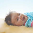 Lambskin babycare rug - unshorn