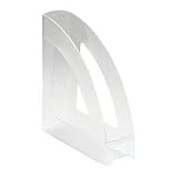 (Price/EA)Magazine File, Plastic, Clear