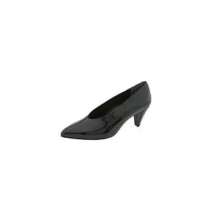 Buy Robert Clergerie Luna | Ladies Slip-on Dress Shoes Black Patent by Robert Clergerie